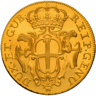 Genoa Genoa 100 lire, 1758-1767 coin 1