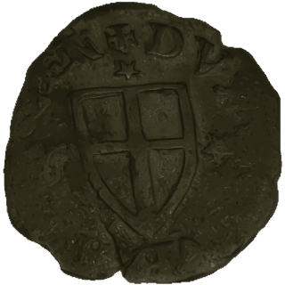 Genoa Genoa 8 denari, 1653-1700 coin 1