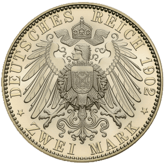 German Empire German Empire 2 mark, 1891-1902 coin 2