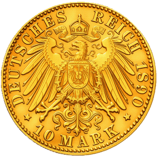 German Empire German Empire 10 mark, 1890-1901 coin 2