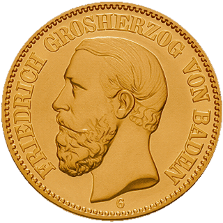 German Empire German Empire 20 mark, 1874 coin 1