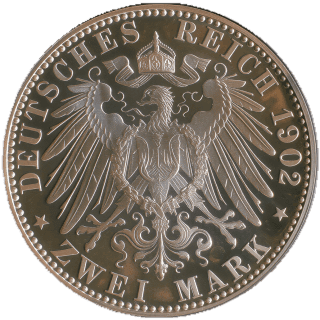 German Empire German Empire 2 mark, 1902 coin 2