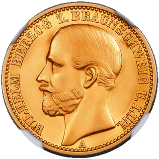 German Empire German Empire 20 mark, 1875 coin 1