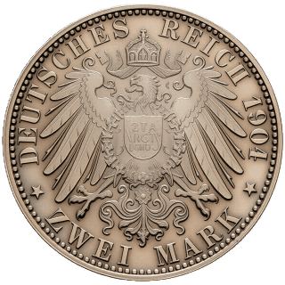 German Empire German Empire 2 mark, 1904 coin 2