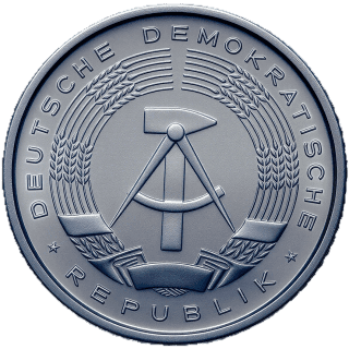 Germany - GDR Germany - GDR 50 pfennig, 1958 coin 1