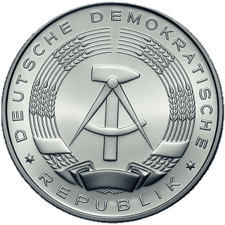 Germany - GDR Germany - GDR 2 mark, 1957 coin 1