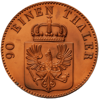 Prussia Prussia 4 pfennig, 1846-1856 coin 1