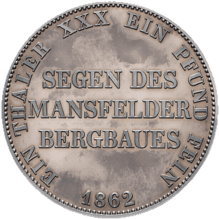 Prussia Prussia 1 thaler, 1861-1862 coin 2