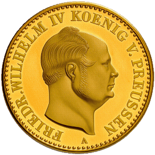 Prussia Prussia 2 d'Or, 1853-1855 coin 1