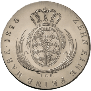 Saxony Saxony 1 thaler, 1807-1817 coin 2