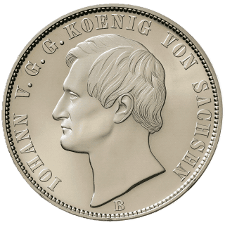 Saxony Saxony 1 vereinsthaler, 1868-1871 coin 1