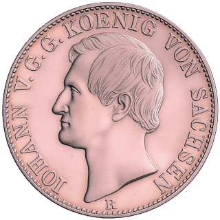 Saxony Saxony 1 vereinsthaler, 1861-1867 coin 1