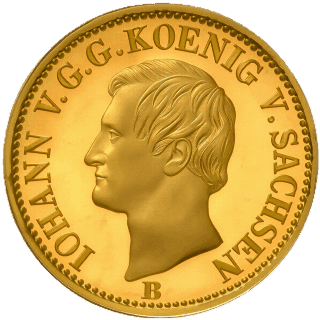 Saxony Saxony ½ krone, 1857-1870 coin 1