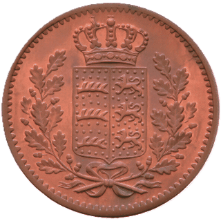 Württemberg Württemberg ¼ kreuzer, 1842-1856 coin 1