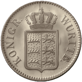 Württemberg Württemberg 3 kreuzer, 1842-1856 coin 1