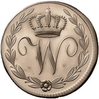 Württemberg Württemberg 6 kreuzer, 1817-1818 coin 1