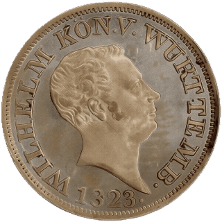 Württemberg Württemberg 6 kreuzer, 1823 coin 1