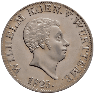 Württemberg Württemberg 12 kreuzer, 1825 coin 1