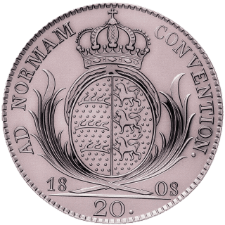 Württemberg Württemberg 20 kreuzer, 1807-1810 coin 2