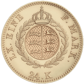 Württemberg Württemberg 24 kreuzer, 1824-1825 coin 2