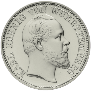 Württemberg Württemberg ½ gulden, 1868-1871 coin 1