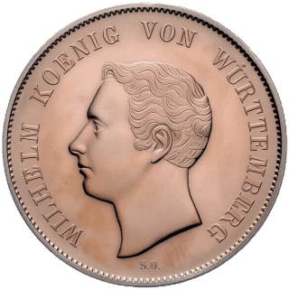 Württemberg Württemberg 1 gulden, 1837-1838 coin 1
