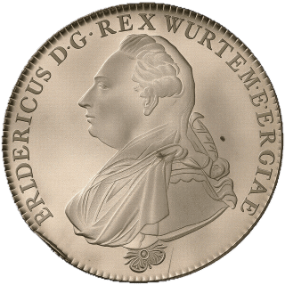 Württemberg Württemberg 1 thaler, 1806 coin 1