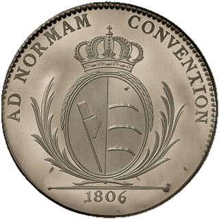 Württemberg Württemberg 1 thaler, 1806 coin 2