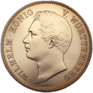 Württemberg Württemberg 2 thaler, 1840-1855 coin 1