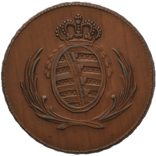 Saxony Saxony 1 pfennig, 1811-1825 coin 1