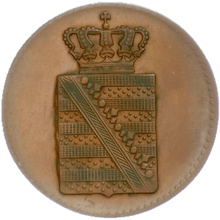 Saxony Saxony 1 pfennig, 1836-1838 coin 1