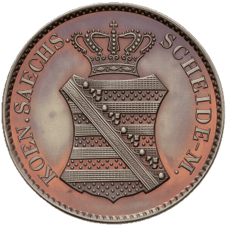 Saxony Saxony 3 pfennig, 1834 coin 1