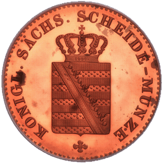 Saxony Saxony 3 pfennig, 1836-1837 coin 1