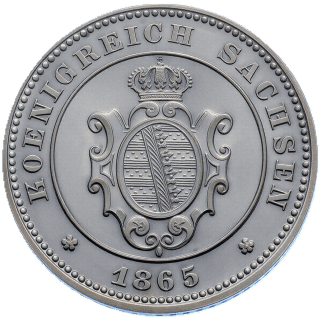 Saxony Saxony 1 neugroschen, 1863-1867 coin 1