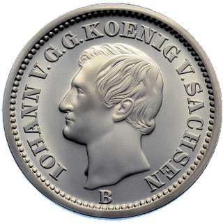 Saxony Saxony 1 neugroschen, 1867-1873 coin 1