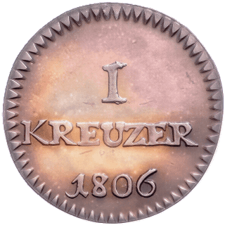 Hessen-Darmstadt Hessen-Darmstadt 1 kreuzer, 1806-1807 coin 2