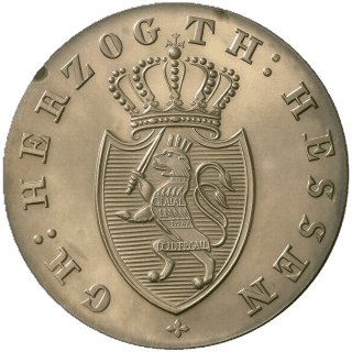 Hessen-Darmstadt Hessen-Darmstadt 3 kreuzer, 1833-1836 coin 1