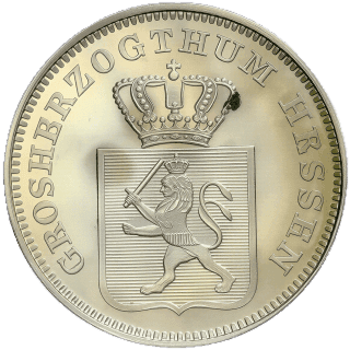 Hessen-Darmstadt Hessen-Darmstadt 3 kreuzer, 1843-1847 coin 1