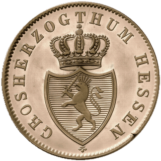 Hessen-Darmstadt Hessen-Darmstadt 6 kreuzer, 1833-1837 coin 1