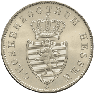 Hessen-Darmstadt Hessen-Darmstadt 6 kreuzer, 1838-1842 coin 1