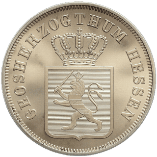Hessen-Darmstadt Hessen-Darmstadt 6 kreuzer, 1843-1847 coin 1