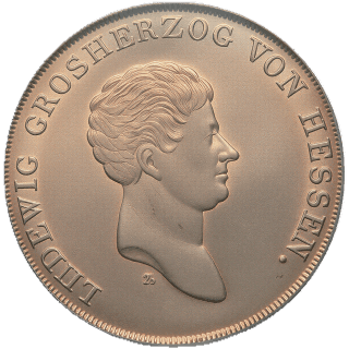 Hessen-Darmstadt Hessen-Darmstadt 1 thaler, 1809 coin 1