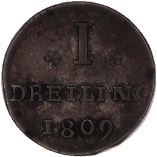 Hamburg Hamburg 1 dreiling, 1807-1809 coin 2