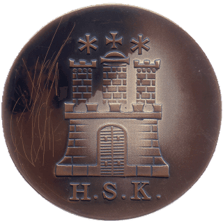 Hamburg Hamburg 1 dreiling, 1841 coin 1