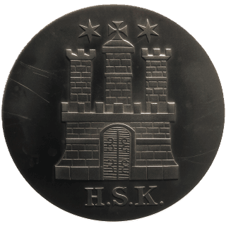 Hamburg Hamburg 1 schilling, 1841 coin 1