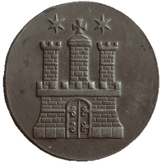 Hamburg Hamburg 1 schilling, 1851 coin 1