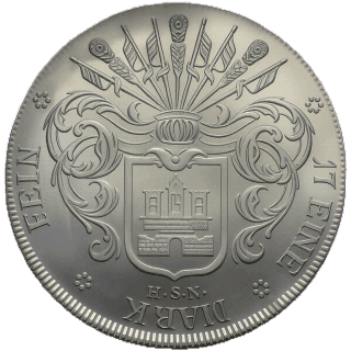 Hamburg Hamburg 32 schilling, 1808 coin 1