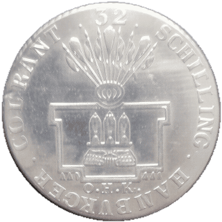Hamburg Hamburg 32 schilling, 1788-1789 coin 2