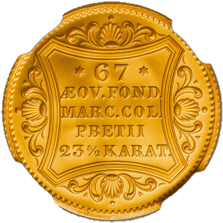 Hamburg Hamburg 1 ducat, 1851-1853 coin 2