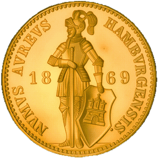 Hamburg Hamburg 1 ducat, 1868-1872 coin 1